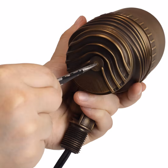 ETL Approved Solid Brass Antique Bronze Finish Integrated Spot Light Fixture with Wireless Adjustable Brightness Lt2505