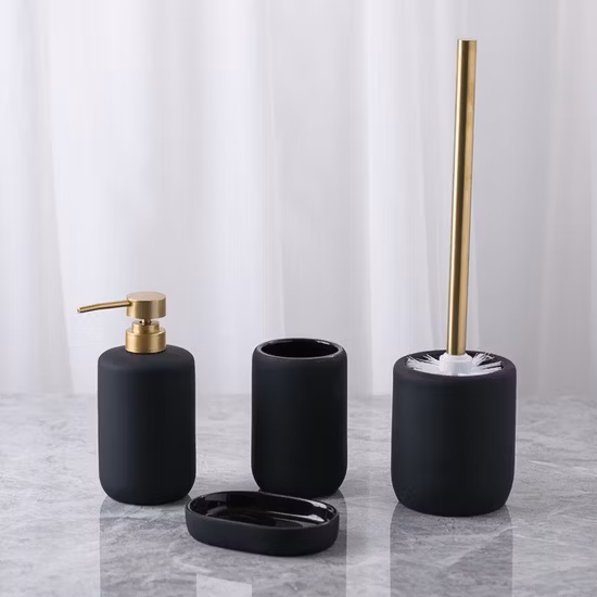 April Modern Simple Luxury Frosted Candlestick Ornaments Home Retro Light Bedside Accessories