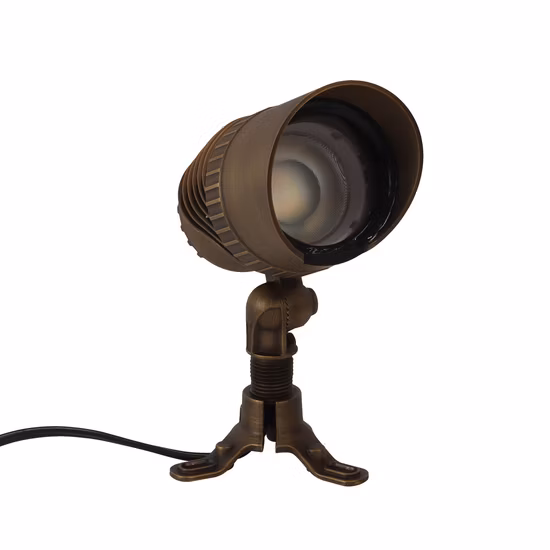 ETL Approved Solid Brass Antique Bronze Finish Integrated Spot Light Fixture with Wireless Adjustable Brightness Lt2505