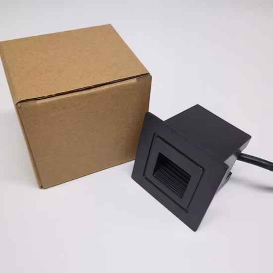 Outdoor Square Wall Foot Lamp 3W Recessed Lighting Square LED Step Light LED Stair Light