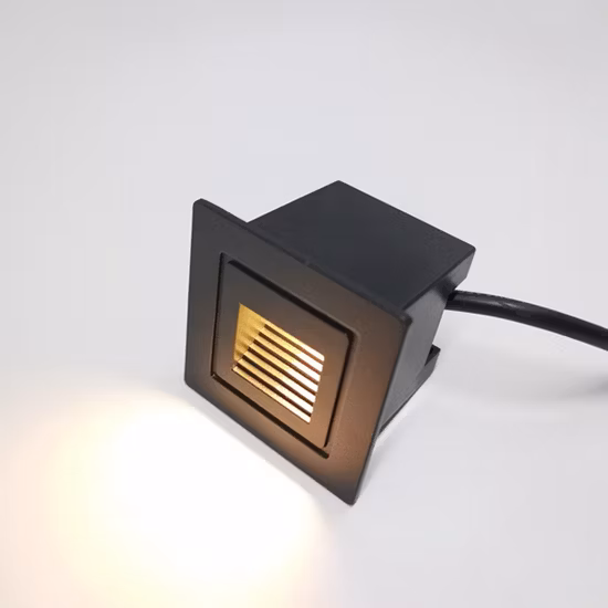 Outdoor Square Wall Foot Lamp 3W Recessed Lighting Square LED Step Light LED Stair Light