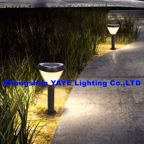 Luz solar decorativa al aire libre del jardín de la lámpara del bolardo de aluminio LED del CE IP65 para la calzada de la trayectoria de la yarda del césped