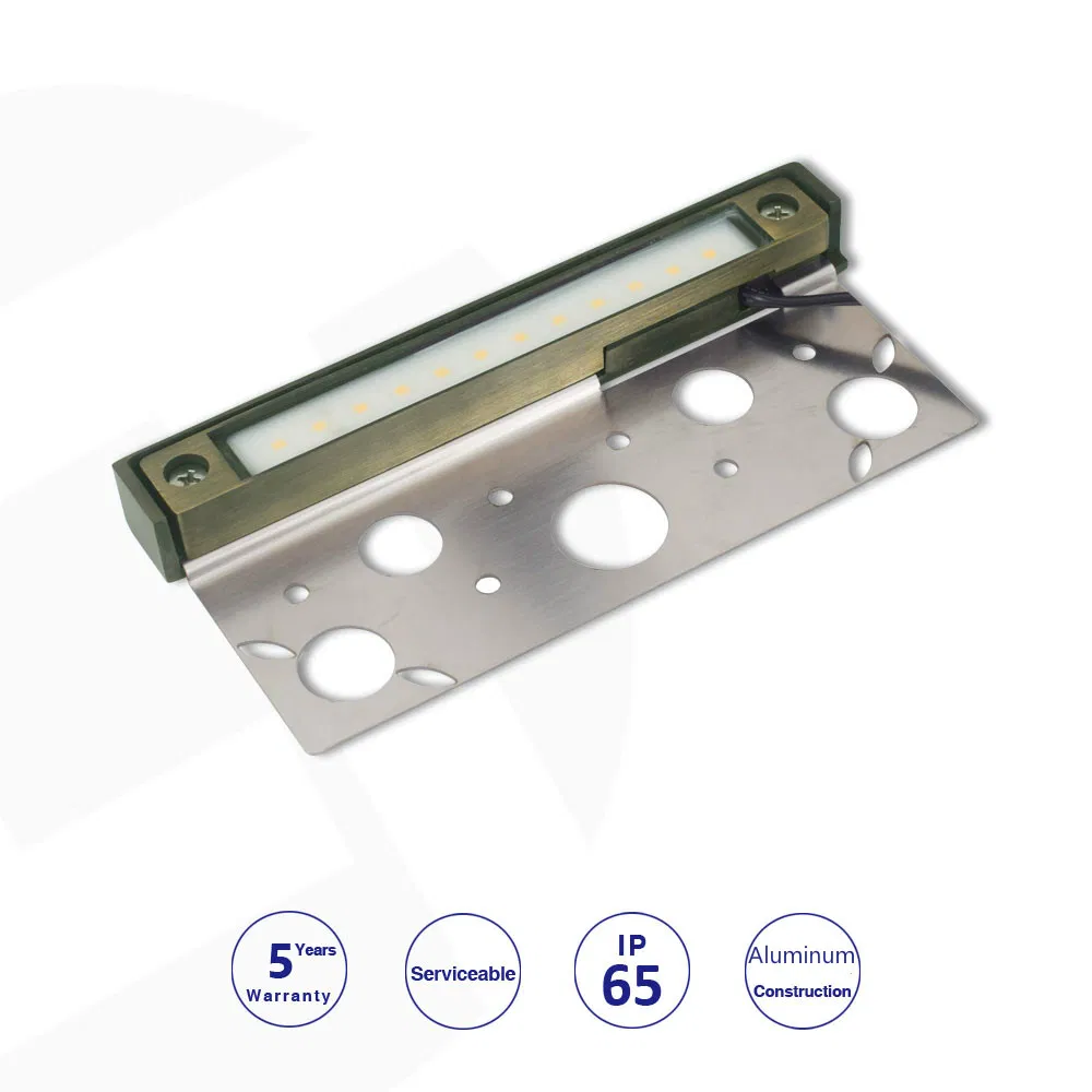 Nueva luz LED Hardscape económica para iluminación de escalones de jardín al aire libre