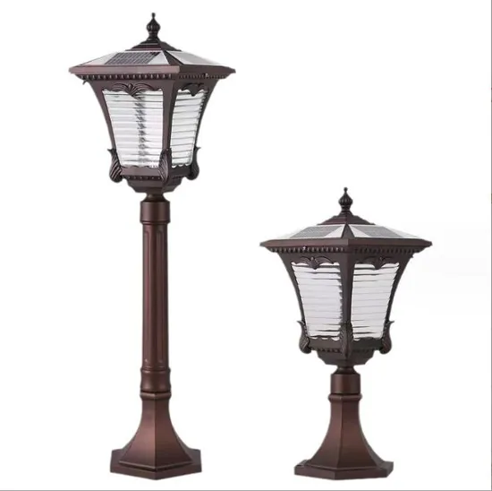 Lámpara enchufable a tierra Luz con energía solar IP65 Lámpara de césped de iluminación solar LED impermeable para exteriores para paisaje
