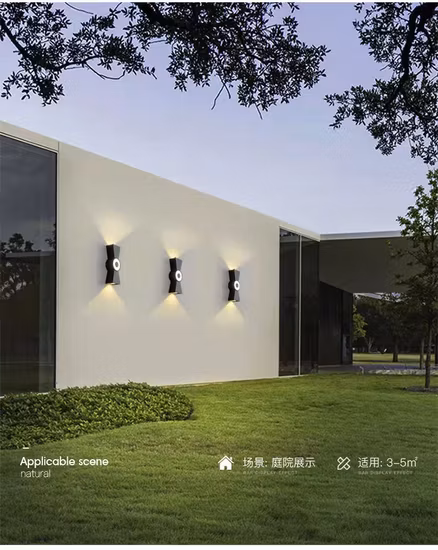 Lámpara de decoración de iluminación de jardín LED impermeable para patio de jardín de escalera