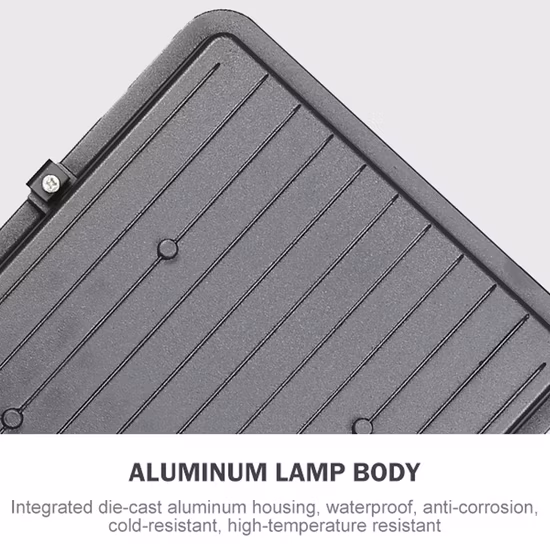 60W 100W 200W 300W Lámpara de calle de pared solar CE RoHS Luces LED Iluminación Decoración Sistema de energía de ahorro de energía Inicio Productos Sensor Seguridad Luz de jardín