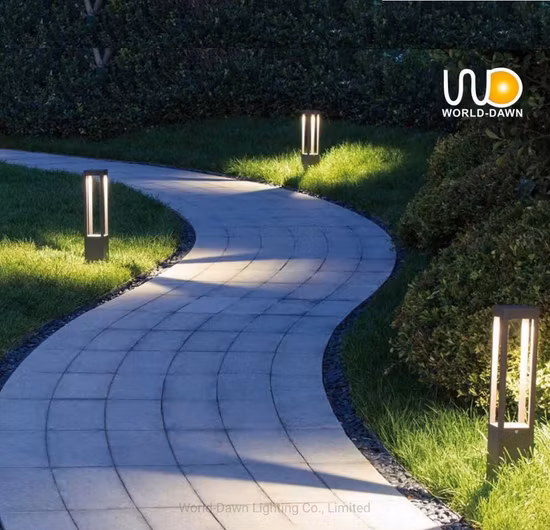 Exterior Comercial Residencial Bajo Voltaje DC24V LED Paisaje Jardín Calzada Camino Césped Bolardos Luces